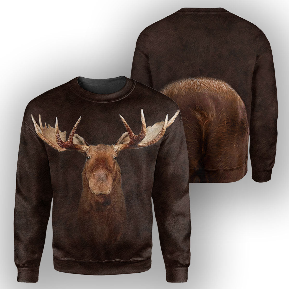 Klothek Moose - 3D All Over Printed Shirt | Price in USA, Best Quality