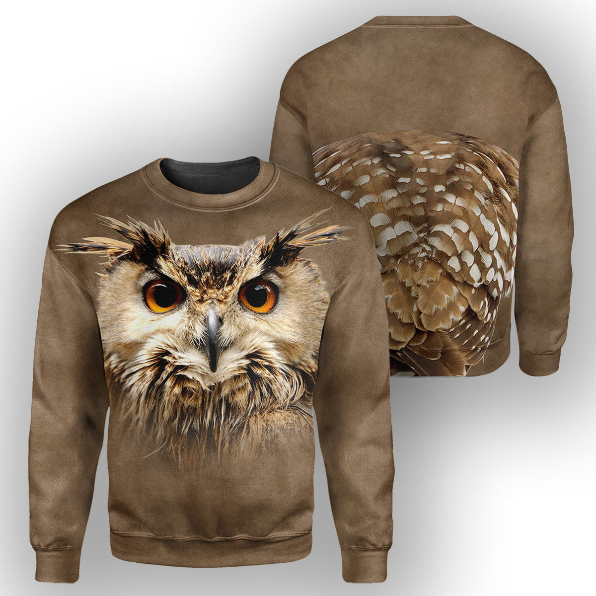 Klothek Owl - 3D All Over Printed Shirt | Price in USA, Best Quality