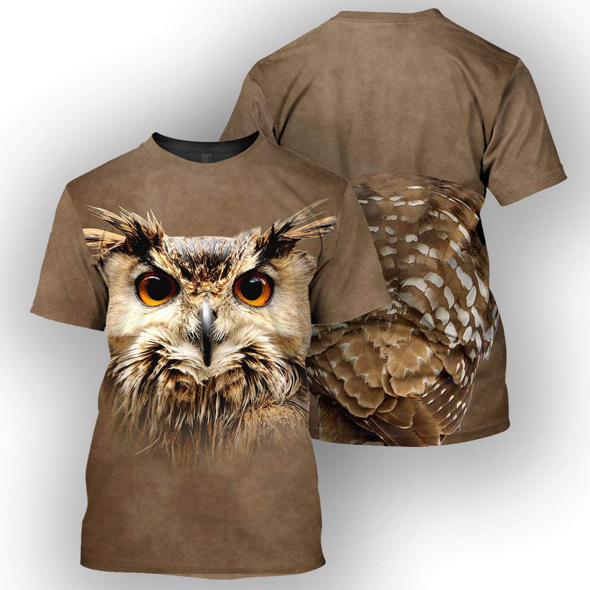 Klothek Owl - 3D All Over Printed Shirt | Price in USA, Best Quality