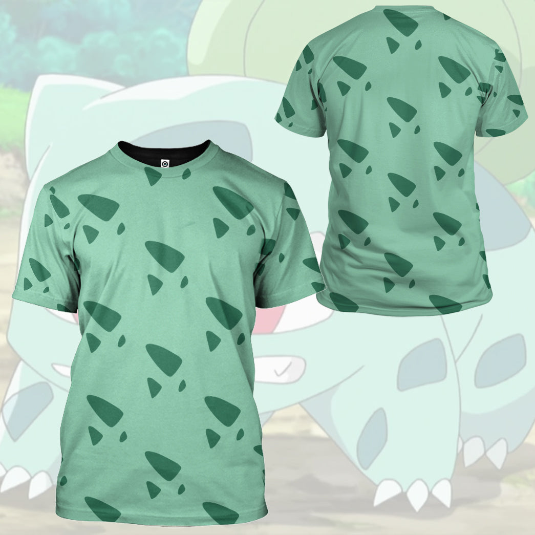 Klothek 3D Bulbasaur Custom Tshirt Hoodie Apparel | Price in USA, Best Quality