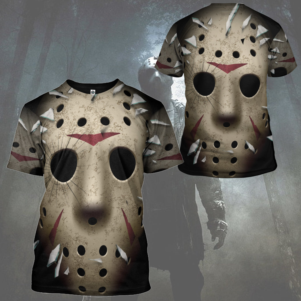 Klothek 3D Friday The 13th Jason Voorhees Custom Tshirt Hoodie Appa | Price in USA, Best Quality