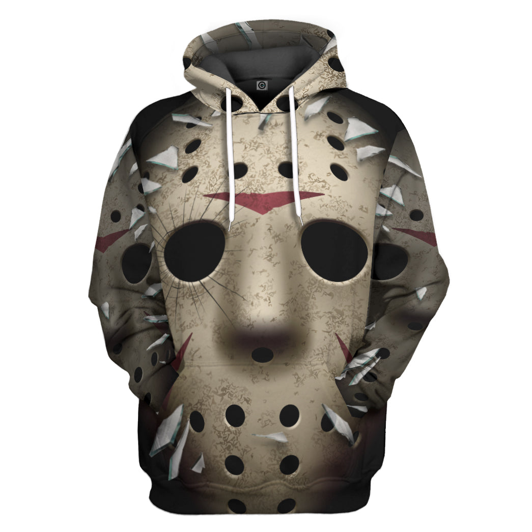 Klothek 3D Friday The 13th Jason Voorhees Custom Tshirt Hoodie Appa | Price in USA, Best Quality