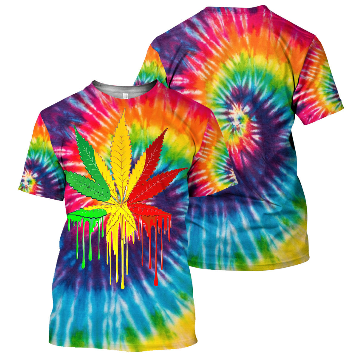 Klothek Tie Dye - 3D All Over Printed Shirt | Price in USA, Best Quality