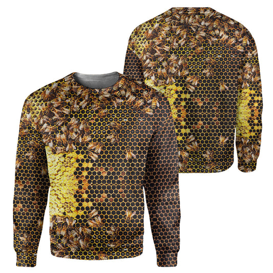 Klothek Bee - 3D All Over Printed Shirt | Price in USA, Best Quality