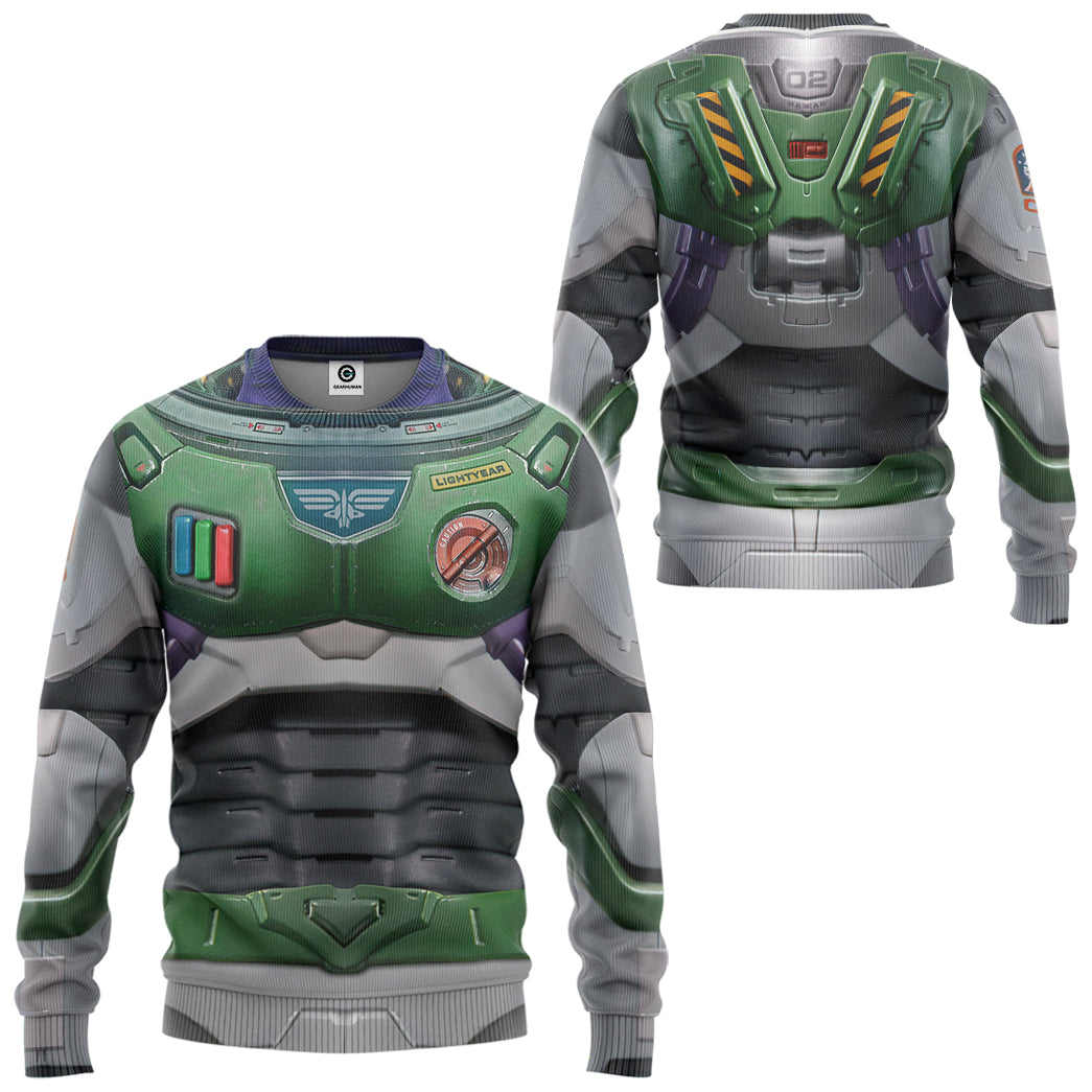 Klothek 3D Lightyear Custom Hoodie Tshirt Apparel | Price in USA, Best Quality