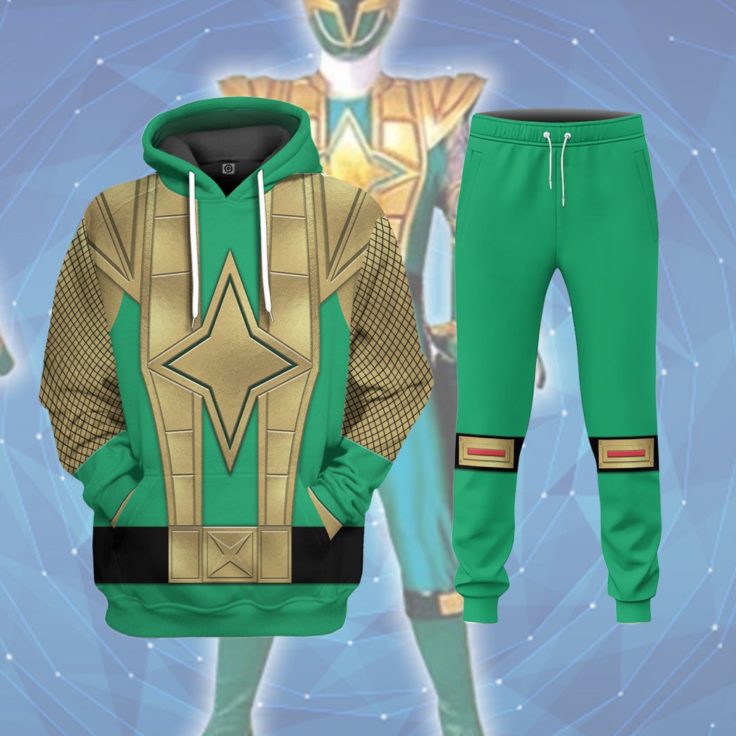 Klothek 3D Green Samurai Rangers Ninja Storm Custom Tshirt Hoodie A | Price in USA, Best Quality