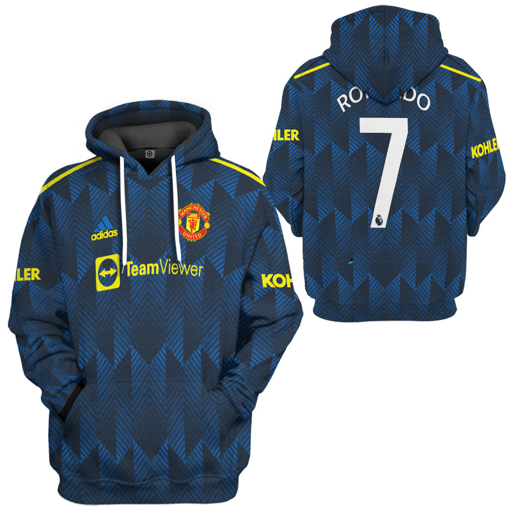 Klothek 3D MU CR7 Jersey Custom Tshirt Hoodie Apparel | Price in USA, Best Quality