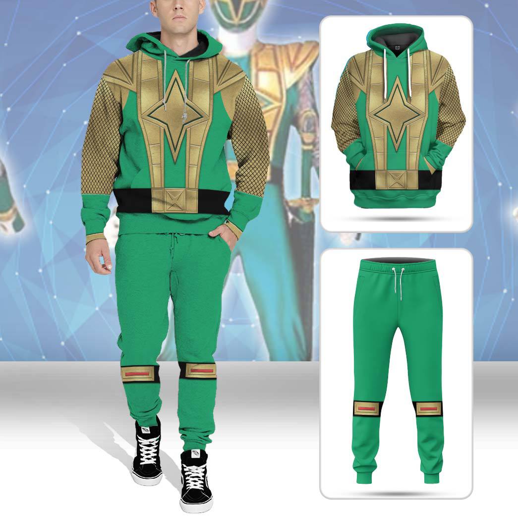 Klothek 3D Green Samurai Rangers Ninja Storm Custom Tshirt Hoodie A | Price in USA, Best Quality