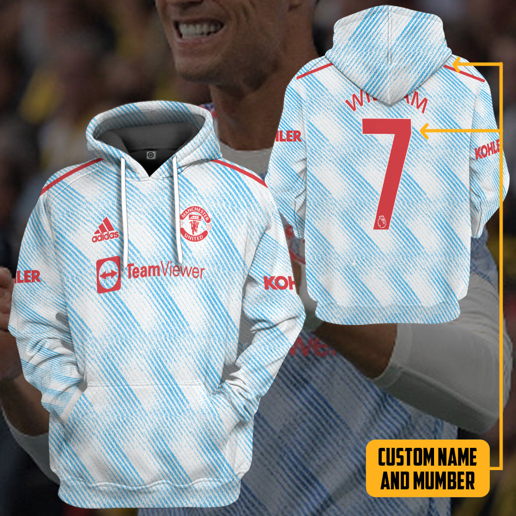 Klothek 3D MU CR7 Jersey Custom Name Custom Number Tshirt Hoodie Ap | Price in USA, Best Quality