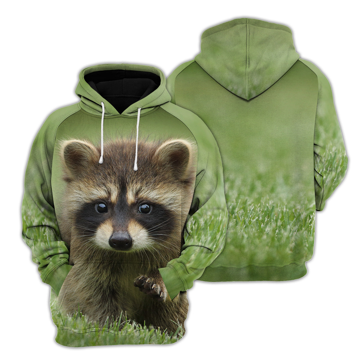 Klothek Raccoon - 3D All Over Printed Shirt | Price in USA, Best Quality