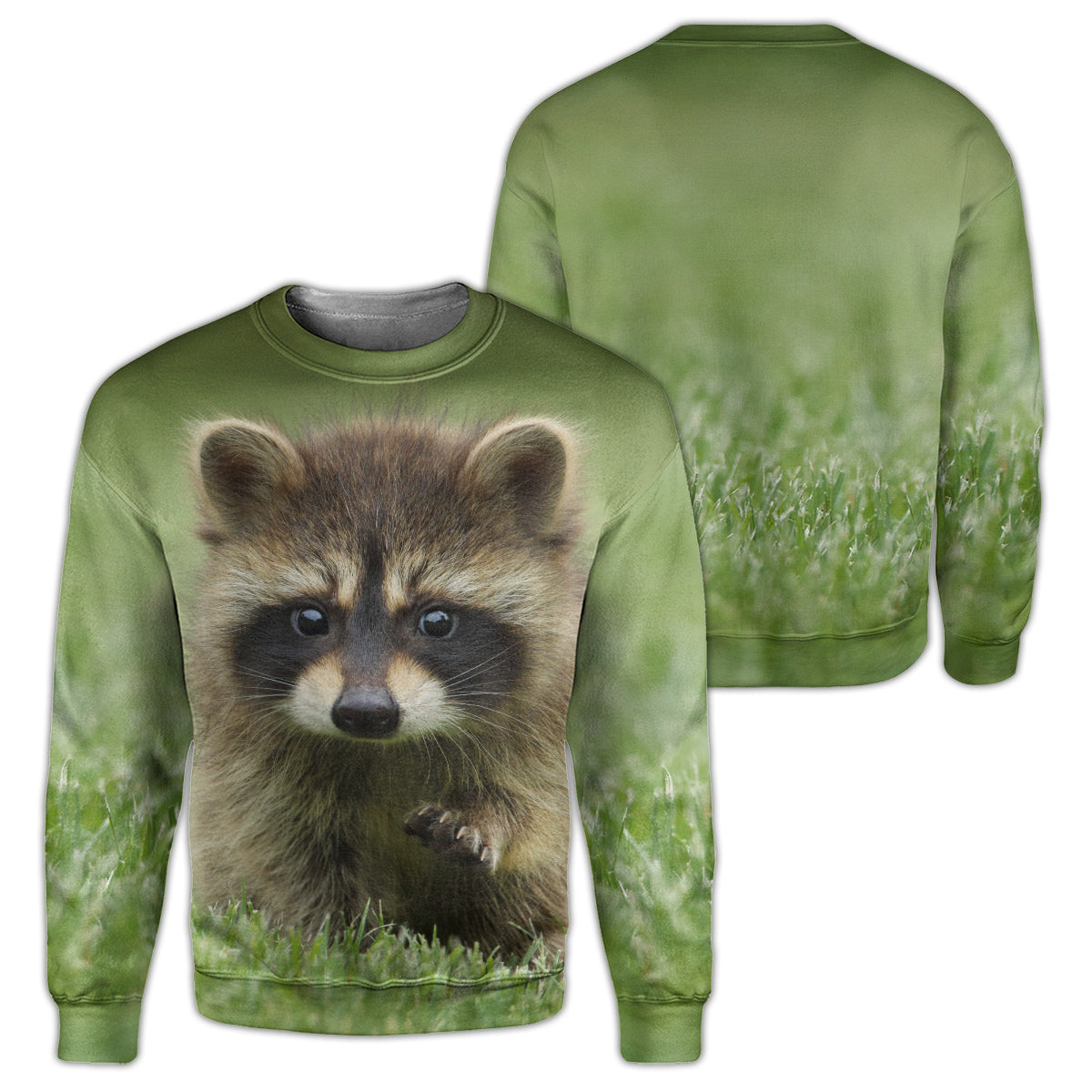 Klothek Raccoon - 3D All Over Printed Shirt | Price in USA, Best Quality