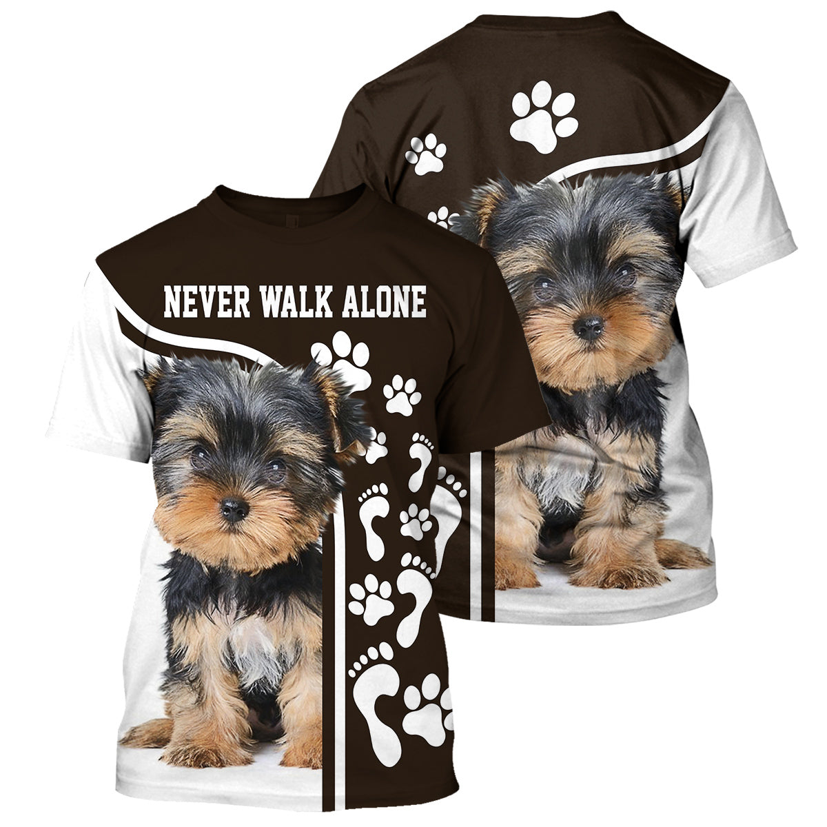 Klothek Yorkshire Terrier - 3D All Over Printed Shirt | Price in USA, Best Quality