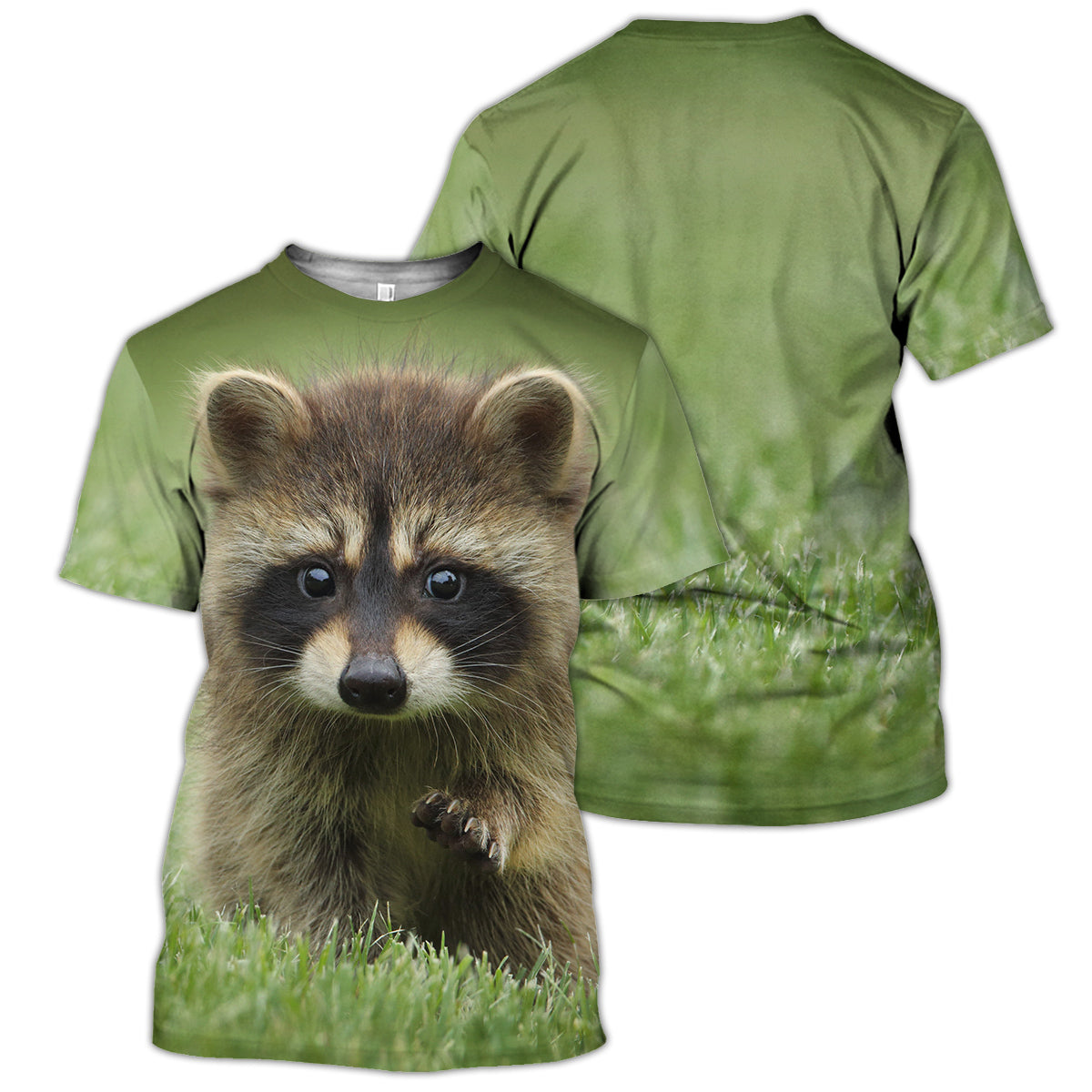 Klothek Raccoon - 3D All Over Printed Shirt | Price in USA, Best Quality