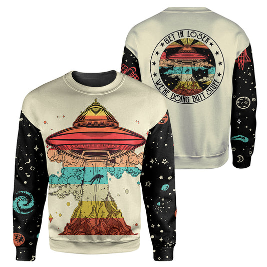 Klothek Ailen UFO Camping - 3D All Over Printed Shirt | Price in USA, Best Quality