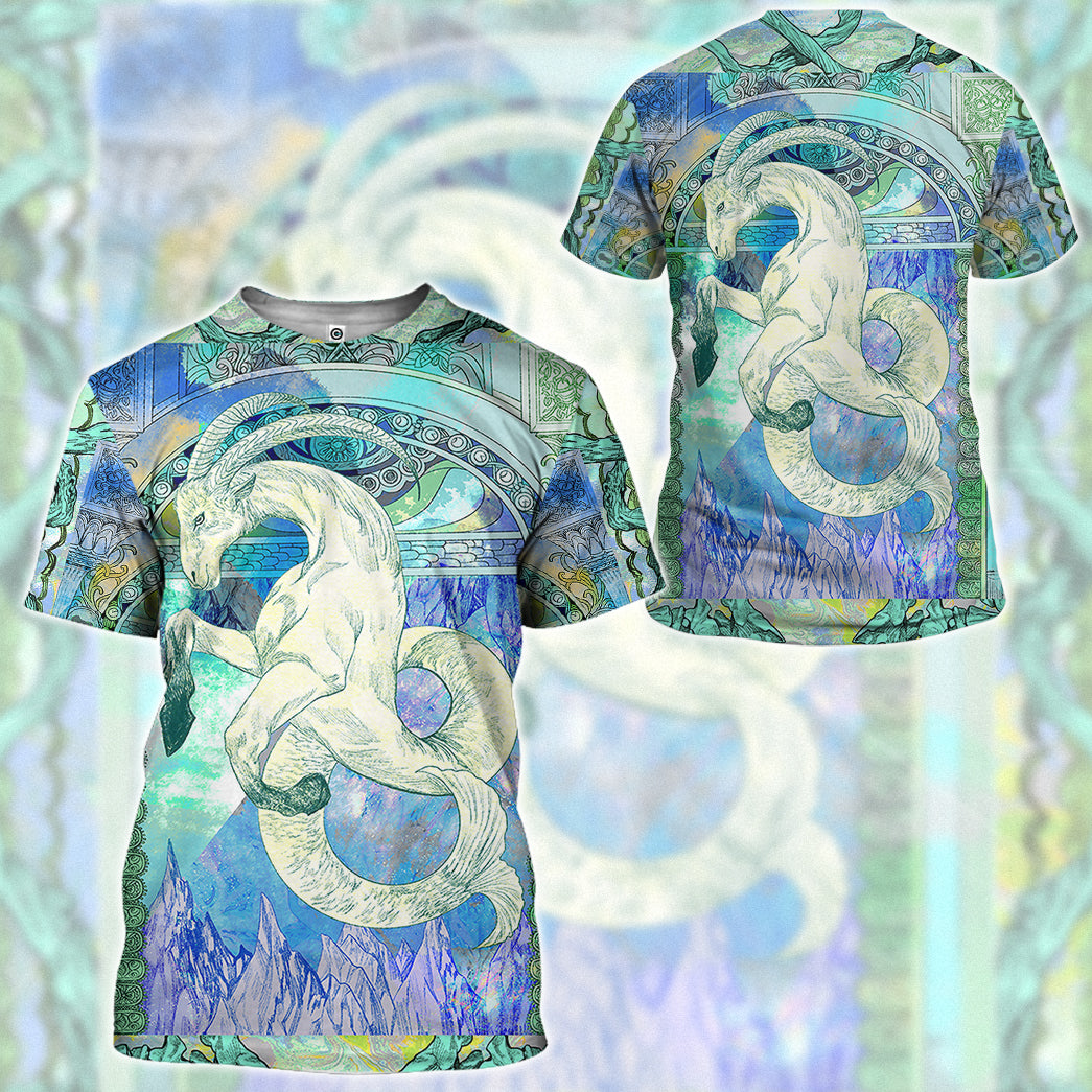 Klothek 3D The Bright Side Of Capricorn Custom Tshirt Hoodie Appare | Price in USA, Best Quality