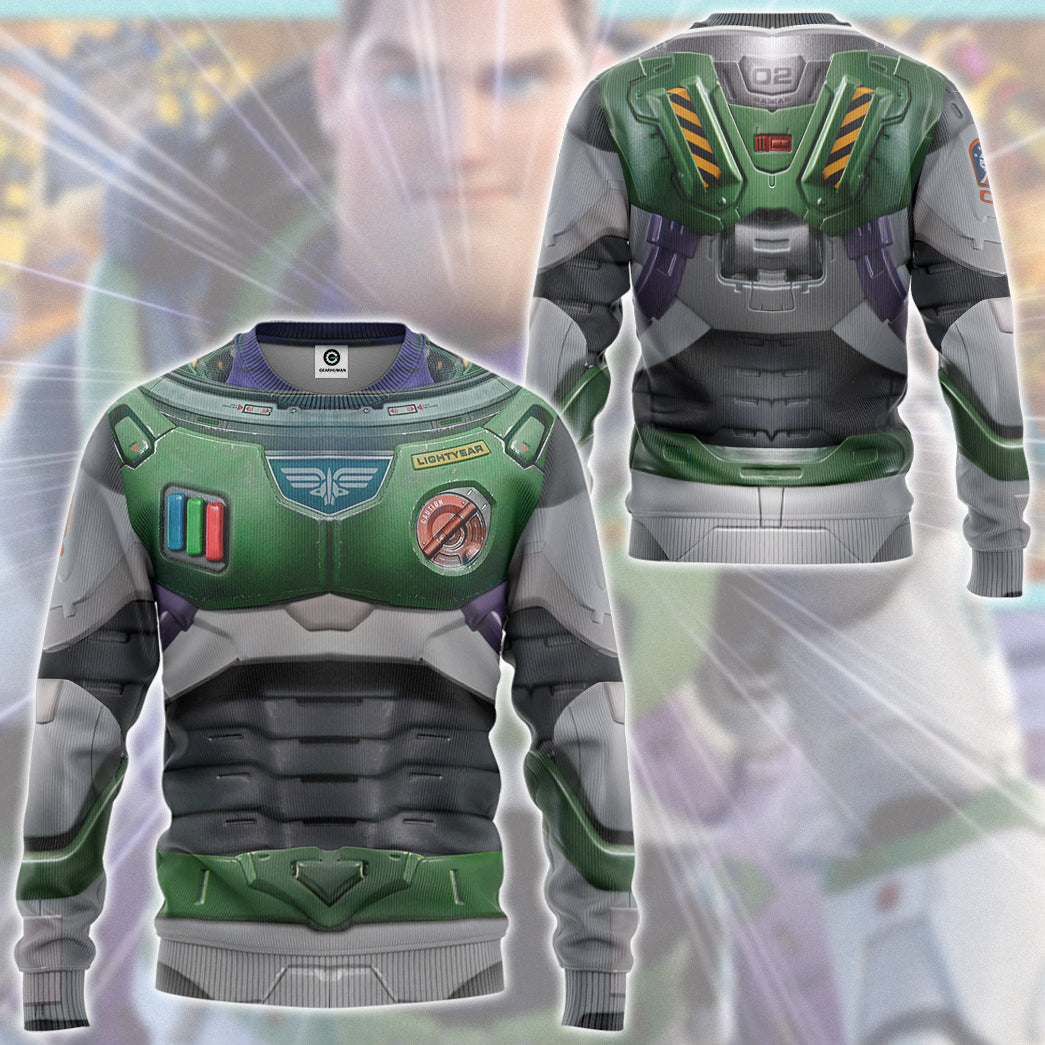 Klothek 3D Lightyear Custom Hoodie Tshirt Apparel | Price in USA, Best Quality