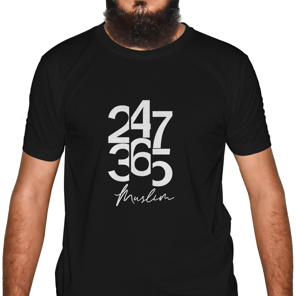 247 365 Muslim Half Sleeve Islamic T-Shirt Price in USA