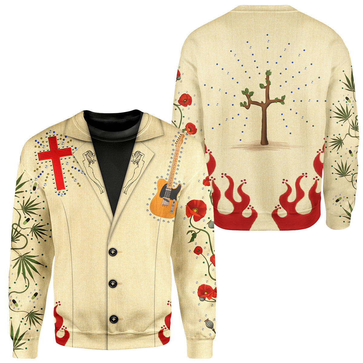 Klothek Custom Gram Parsons Nudie Suit Apparel | Price in USA, Best Quality