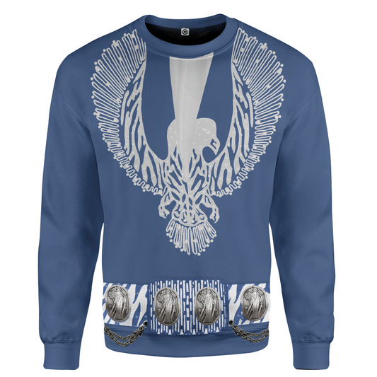 Klothek 3D ELV PRL Royal Blue Phoenix Custom Tshirt Hoodie Apparel | Price in USA, Best Quality