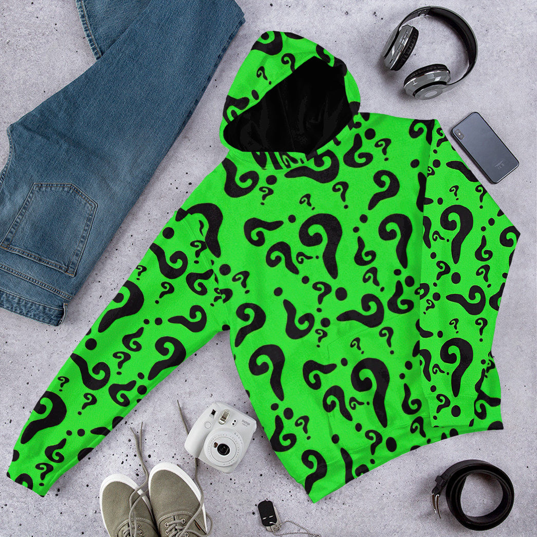 Klothek 3D DC The Riddler Custom TShirt Hoodie Apparel | Price in USA, Best Quality