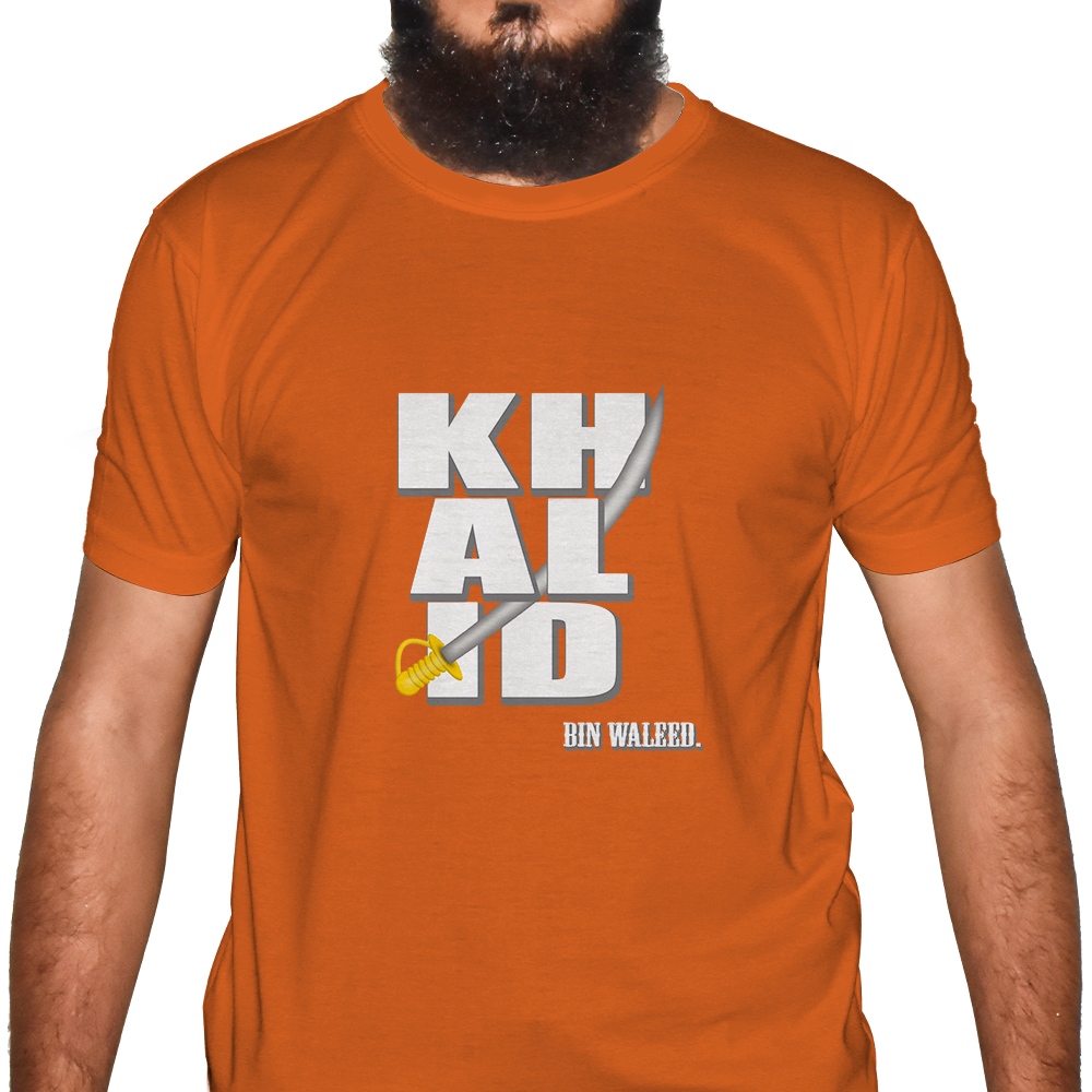 Khalid Bin Waleed Half Sleeve Islamic T-Shirt Price in USA