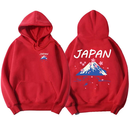 Mens Printed Hoodie GRMPR18 - Red