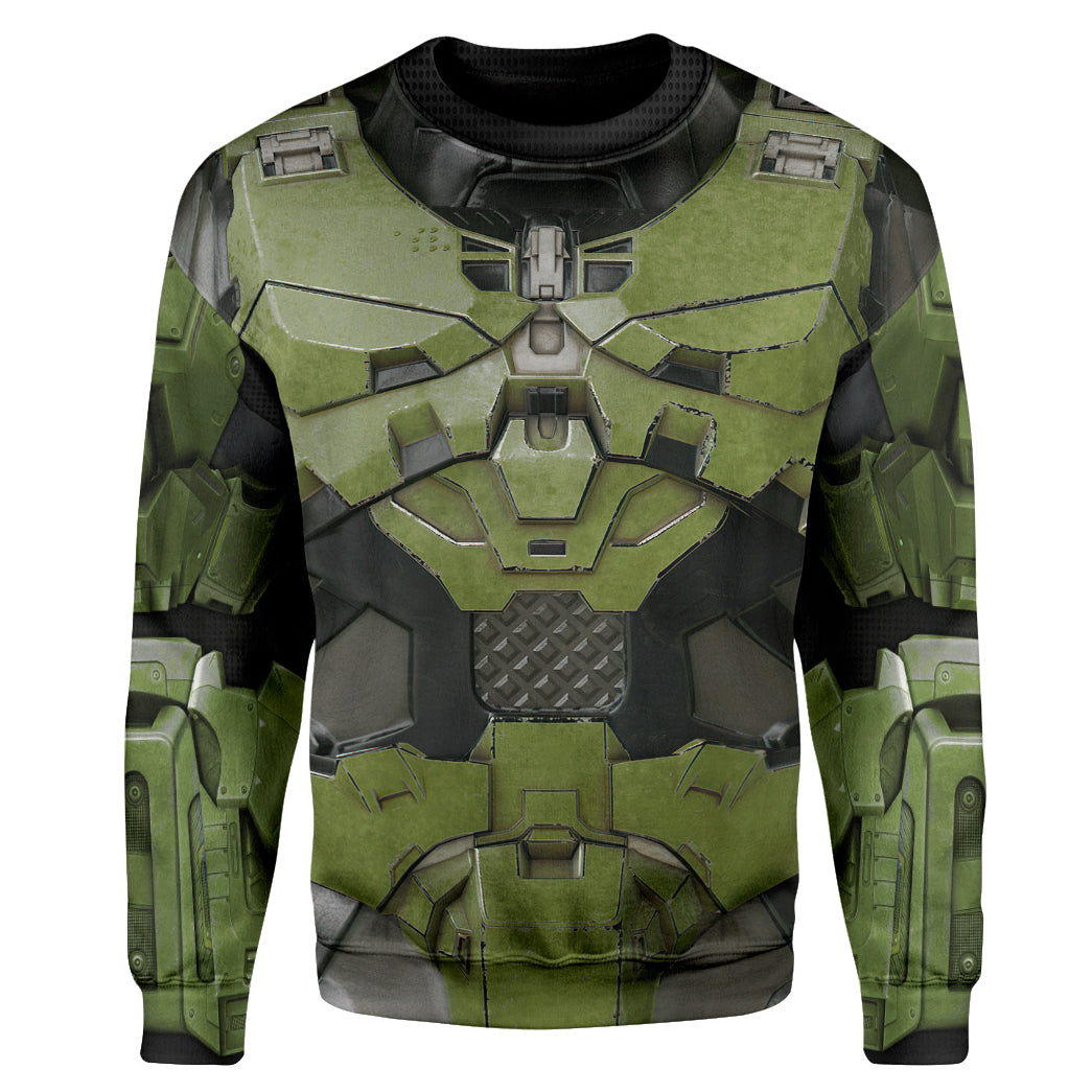 Klothek 3D Halo Infinite Masterchief Cosplay Custom Tshirt Hoodie A | Price in USA, Best Quality