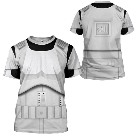 Klothek 3D Star Wars Stormtrooper Custom Tshirt Hoodie Apparel | Price in USA, Best Quality