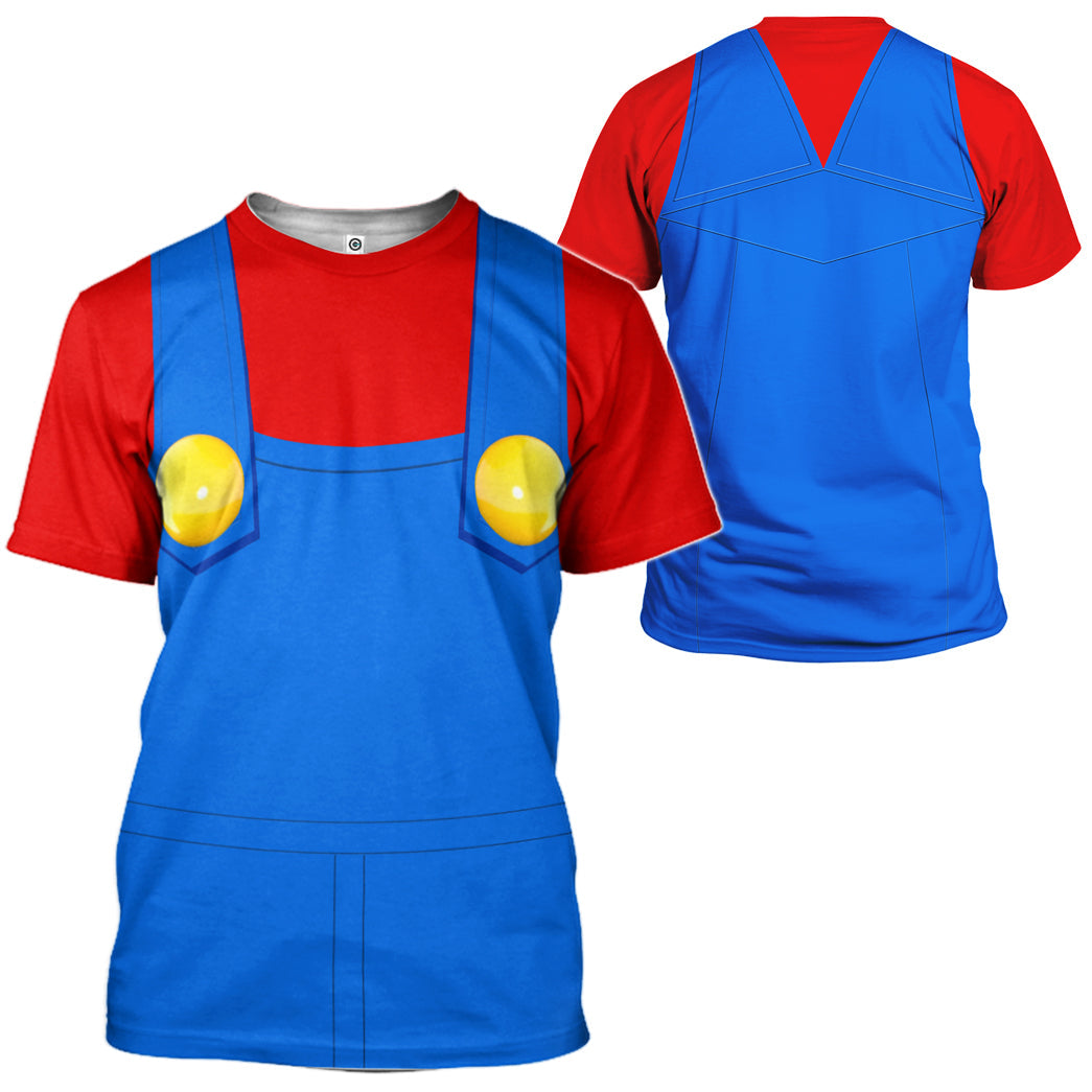 Klothek 3D Mario Custom Hoodie Apparel | Price in USA, Best Quality