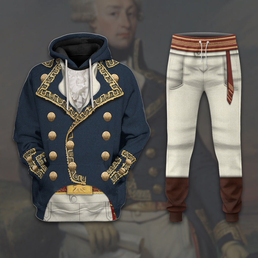 Klothek Hoodie Custom Marquis de Lafayette Apparel | Price in USA, Best Quality