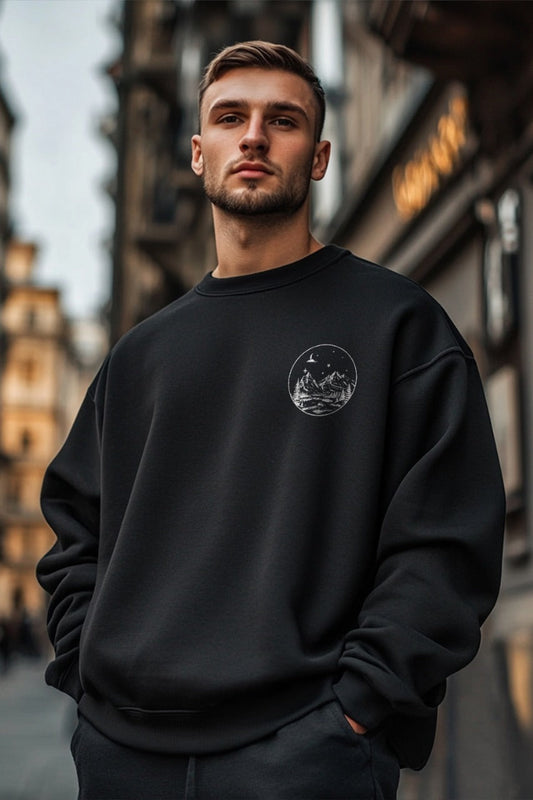 Lunar Echo Oversized Sweatshirt at Best Price