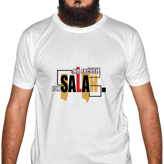 No Excuse Half Sleeve Islamic T-Shirt Price in USA