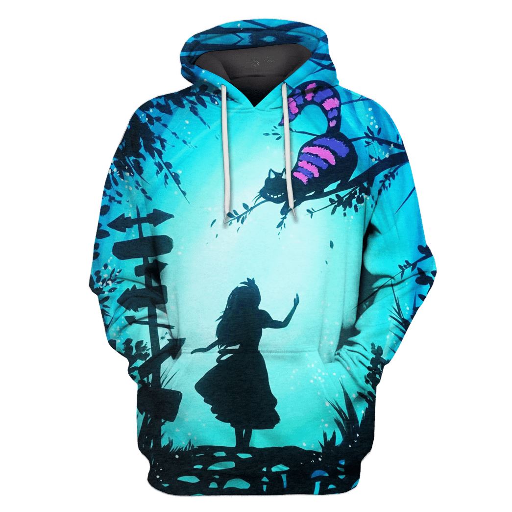 Klothek Alice in the Wonderland Hoodies - T-Shirts Apparel | Price in USA, Best Quality