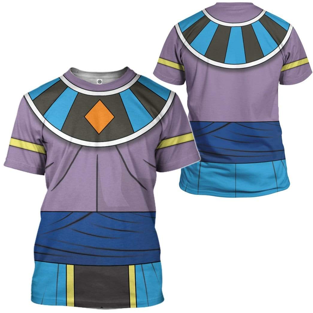 Klothek Cosplay Beerus God Of Destruction Dragon Ball Custom T-Shir | Price in USA, Best Quality