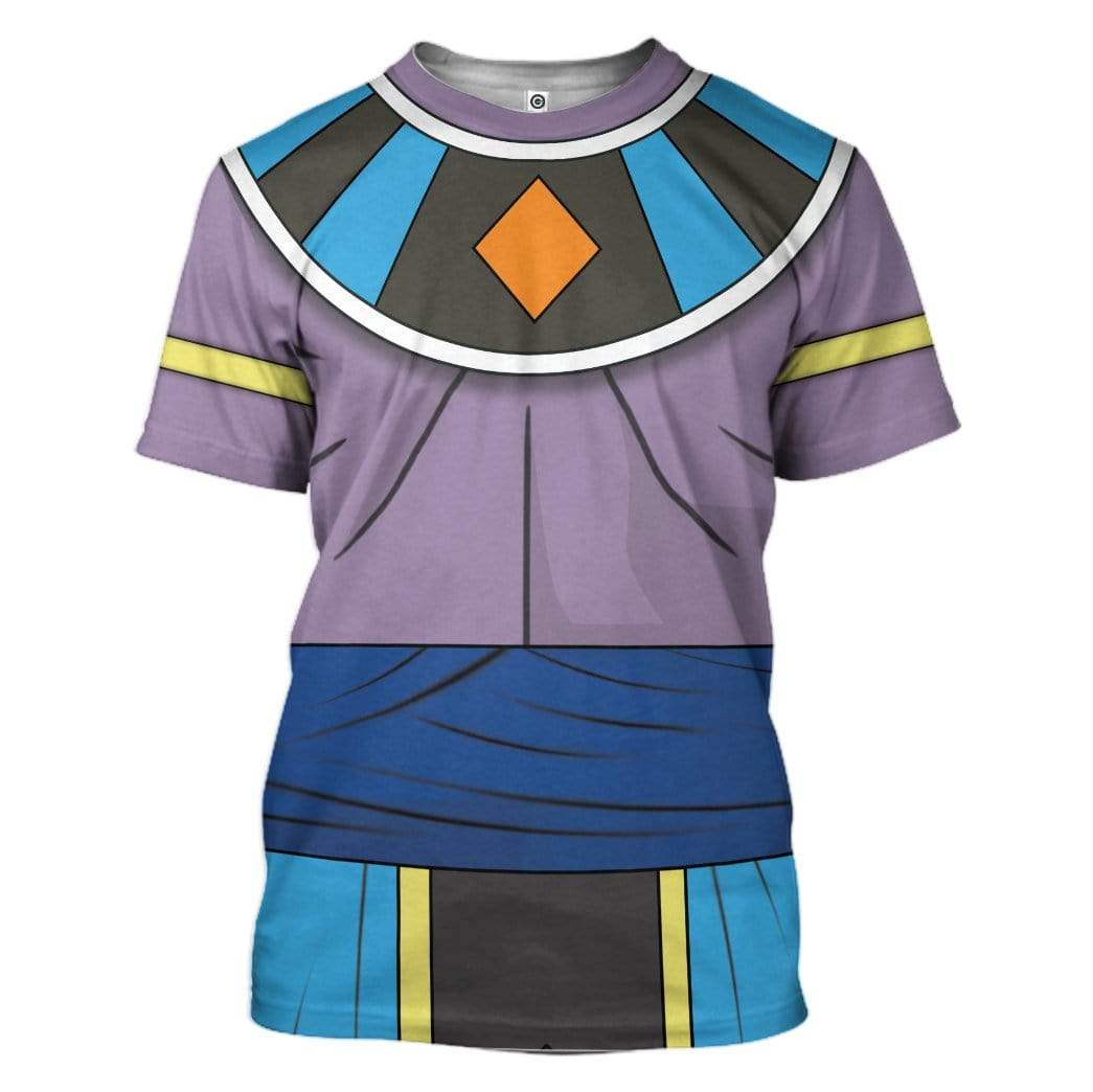 Klothek Cosplay Beerus God Of Destruction Dragon Ball Custom T-Shir | Price in USA, Best Quality