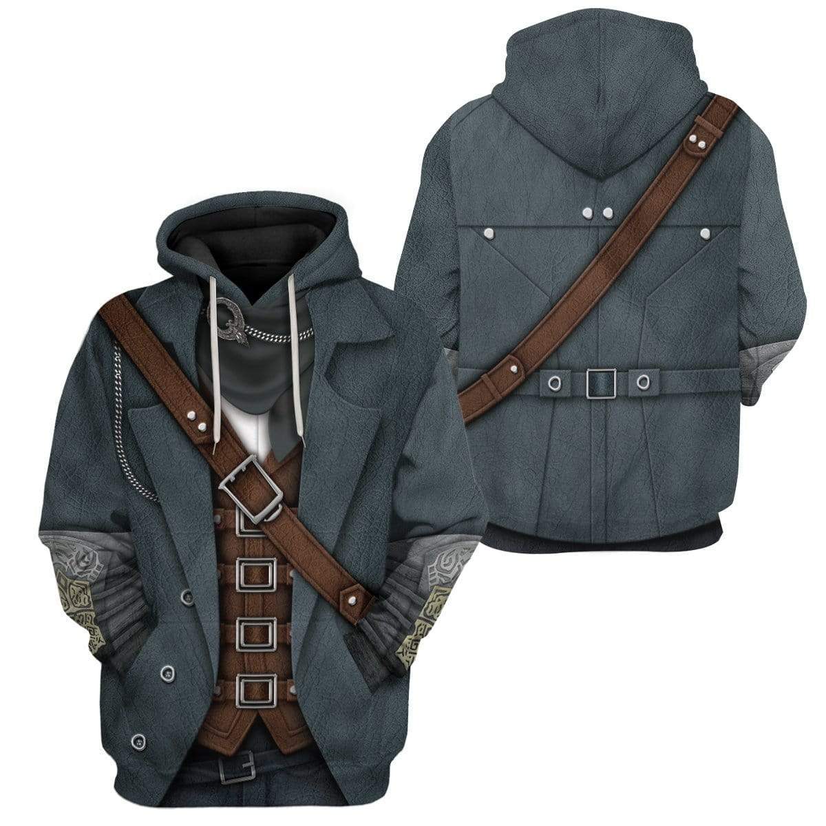 Klothek Cosplay Bloodborne Hunter Custom T-Shirts Hoodies Apparel | Price in USA, Best Quality