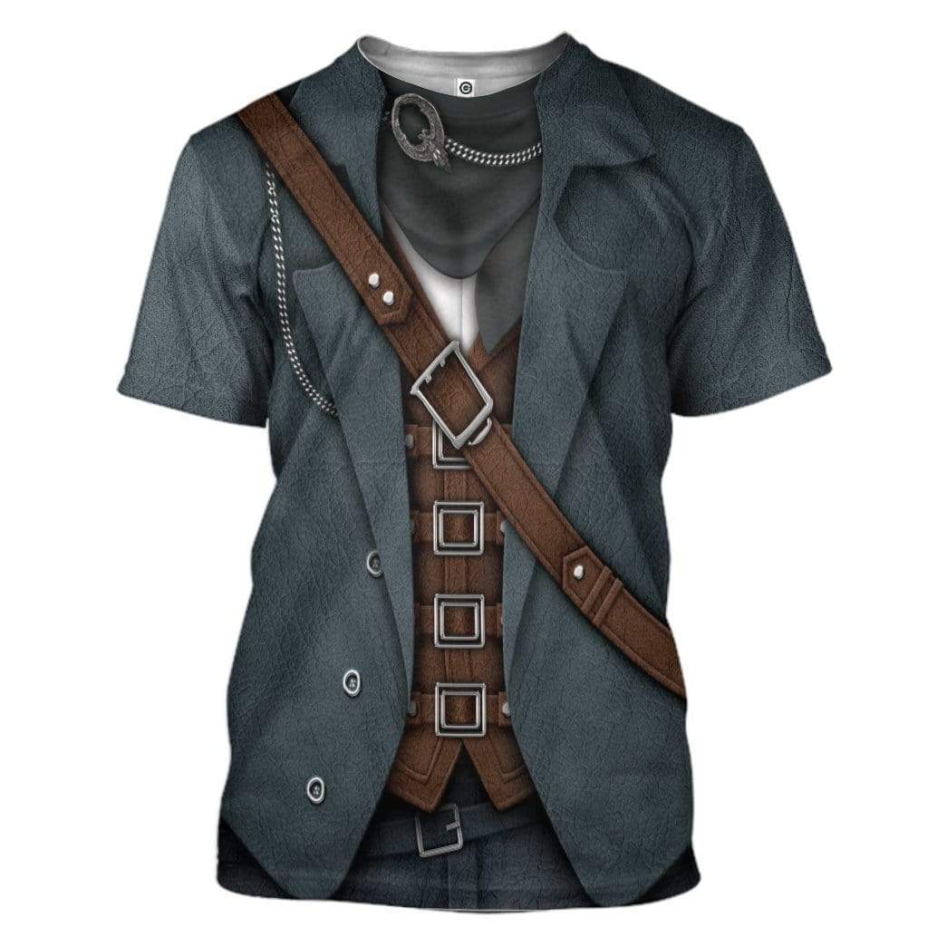 Klothek Cosplay Bloodborne Hunter Custom T-Shirts Hoodies Apparel | Price in USA, Best Quality