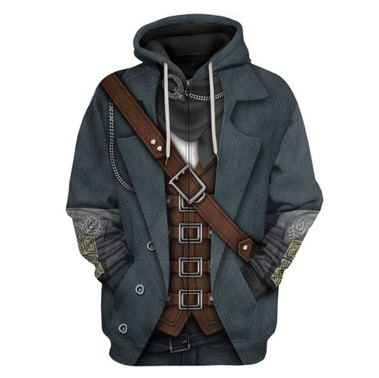 Klothek Cosplay Bloodborne Hunter Custom T-Shirts Hoodies Apparel | Price in USA, Best Quality