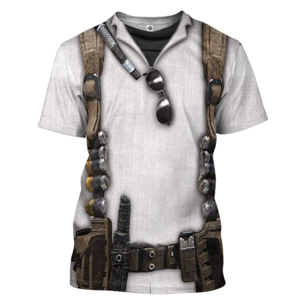 Klothek Cosplay Call Of Duty Captain Soap MacTavish Custom T-Shirts | Price in USA, Best Quality