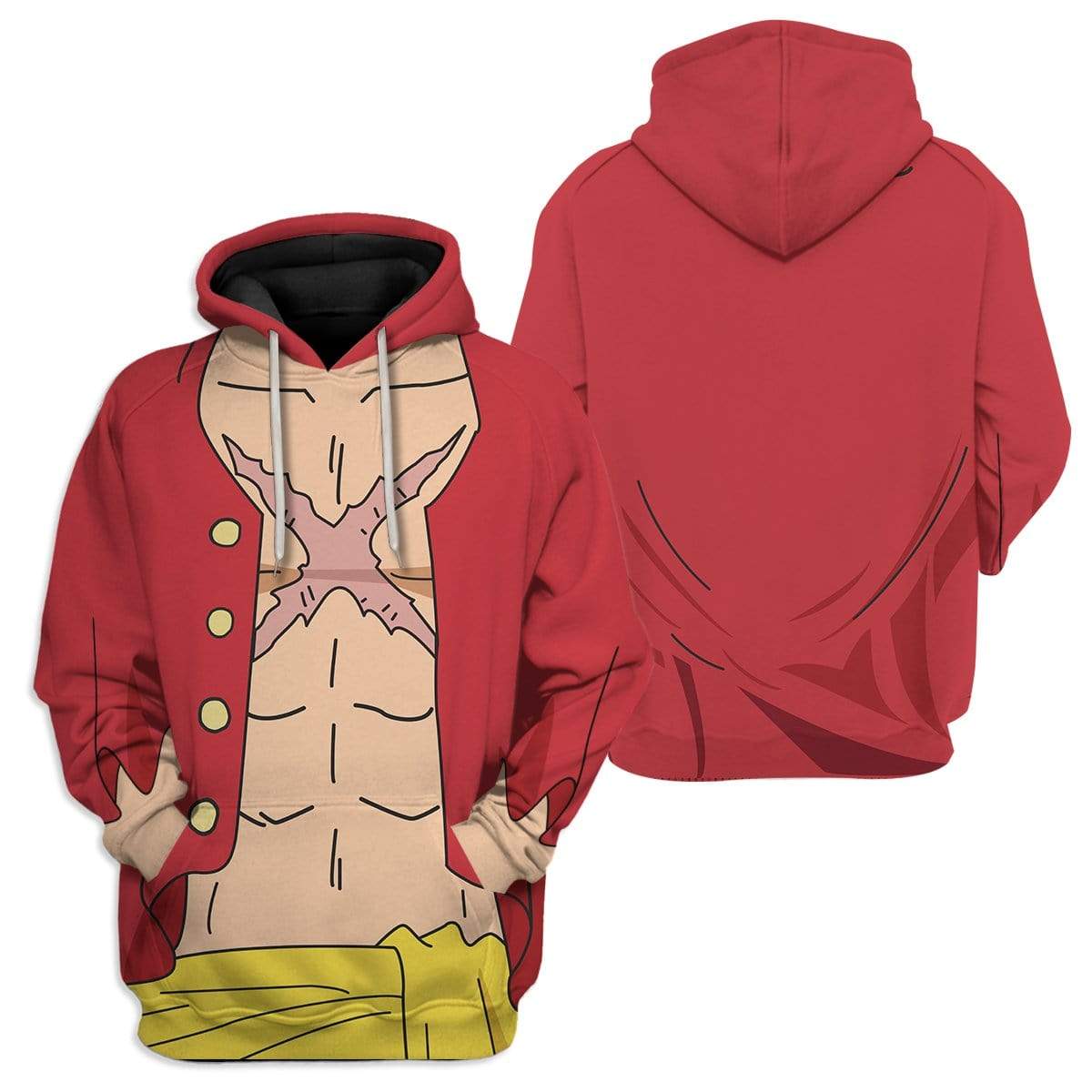 Klothek Cosplay Luffy One Piece Custom T-Shirts Hoodies Apparel | Price in USA, Best Quality