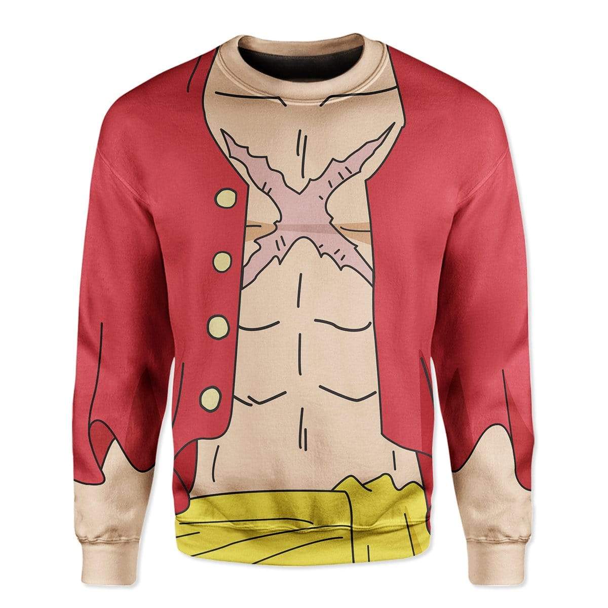 Klothek Cosplay Luffy One Piece Custom T-Shirts Hoodies Apparel | Price in USA, Best Quality