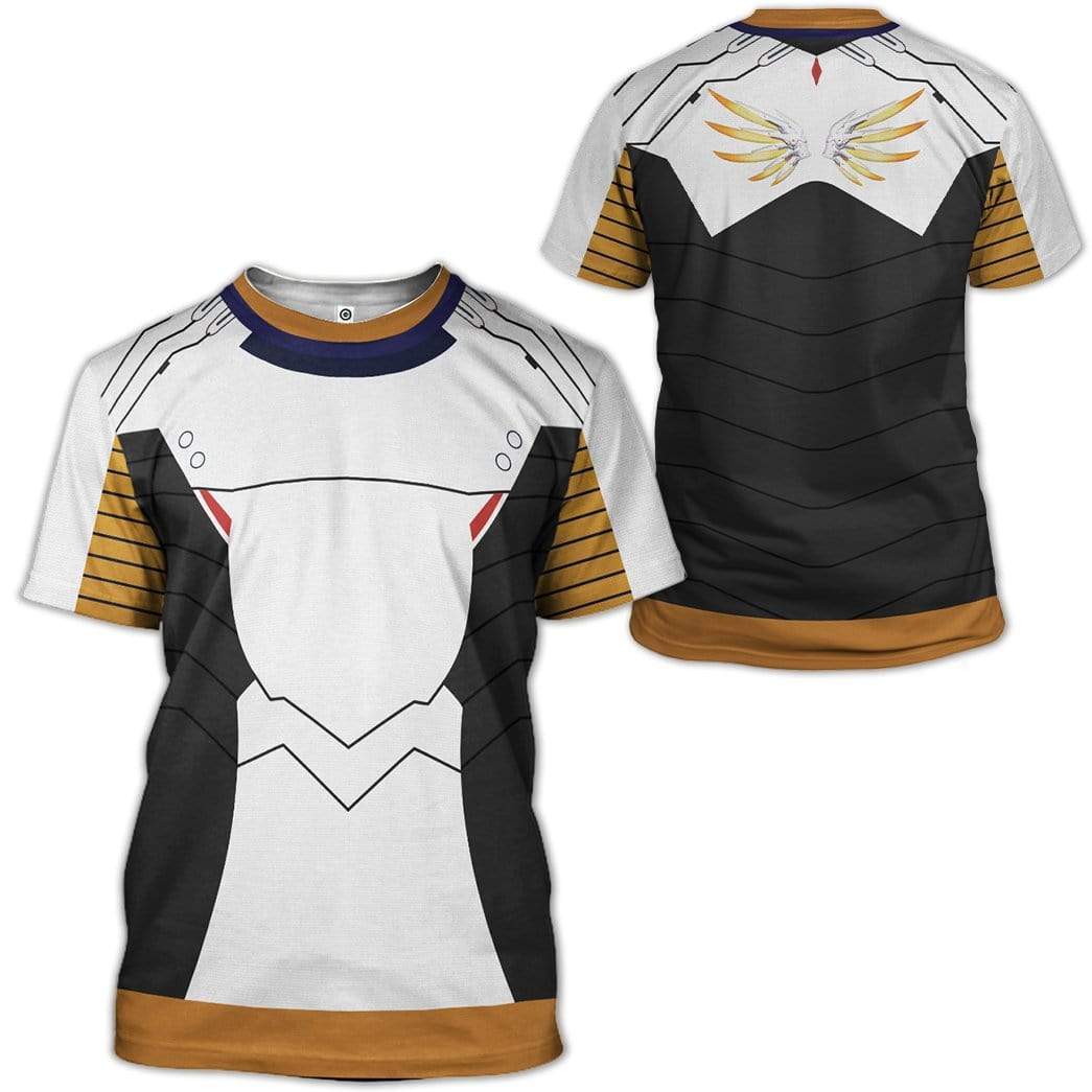 Klothek Cosplay Mercy Overwatch Custom T-Shirts Hoodies Apparel | Price in USA, Best Quality