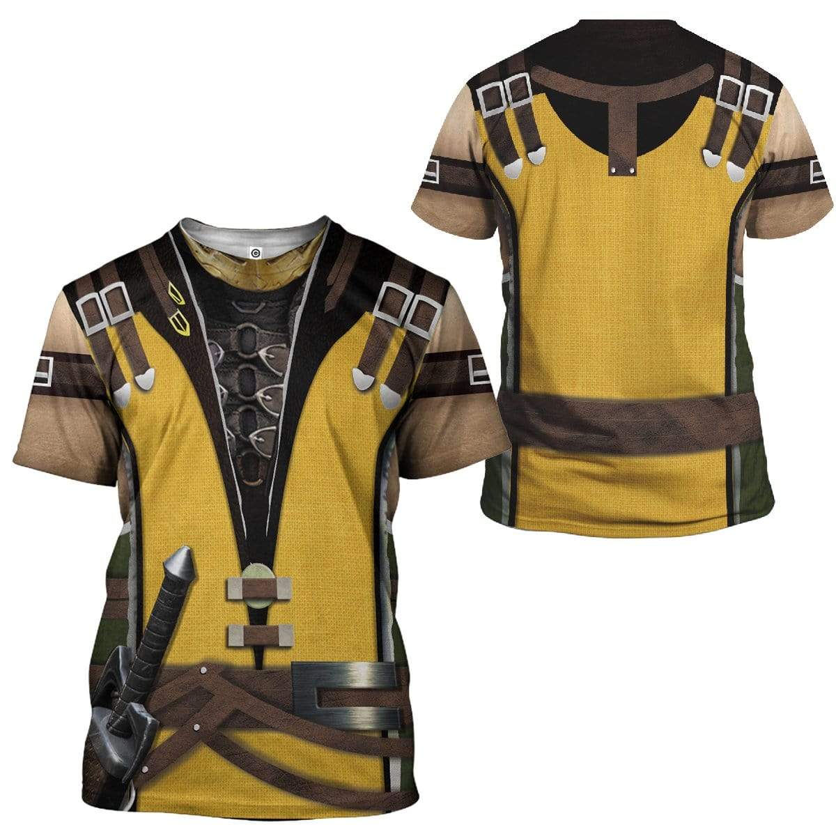 Klothek Cosplay Scorpion Mortal Kombat Custom T-Shirts Hoodies Appa | Price in USA, Best Quality