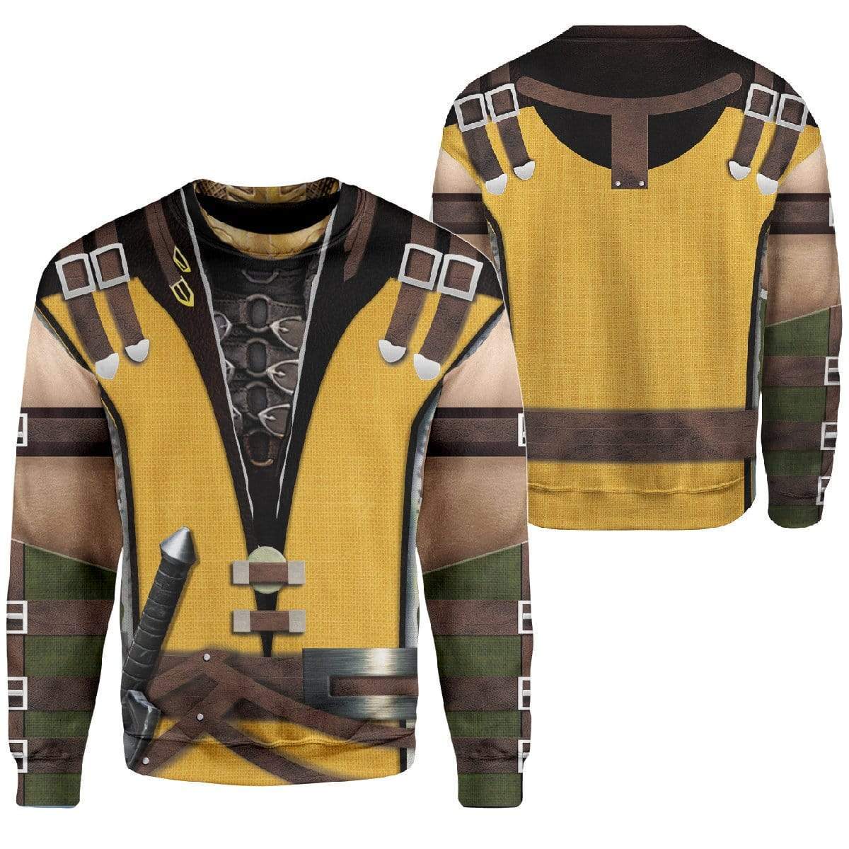 Klothek Cosplay Scorpion Mortal Kombat Custom T-Shirts Hoodies Appa | Price in USA, Best Quality