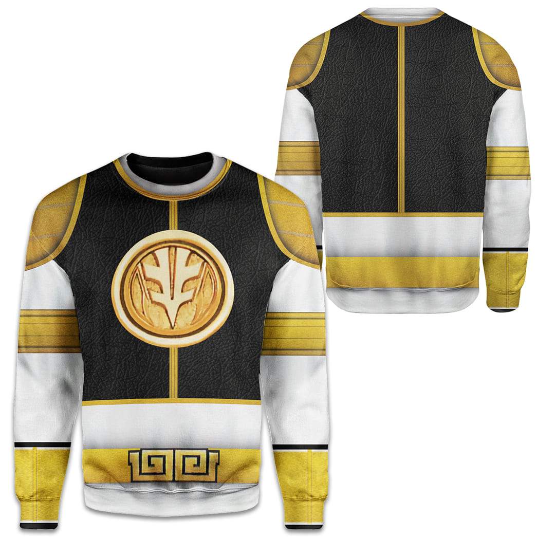 Klothek Cosplay White Ranger Custom T-Shirts Hoodies Apparel | Price in USA, Best Quality