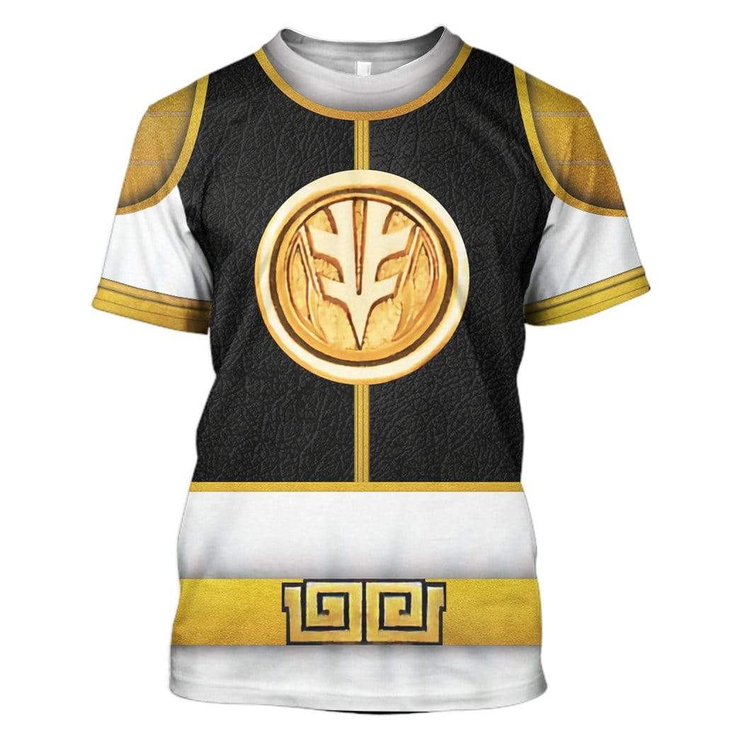 Klothek Cosplay White Ranger Custom T-Shirts Hoodies Apparel | Price in USA, Best Quality