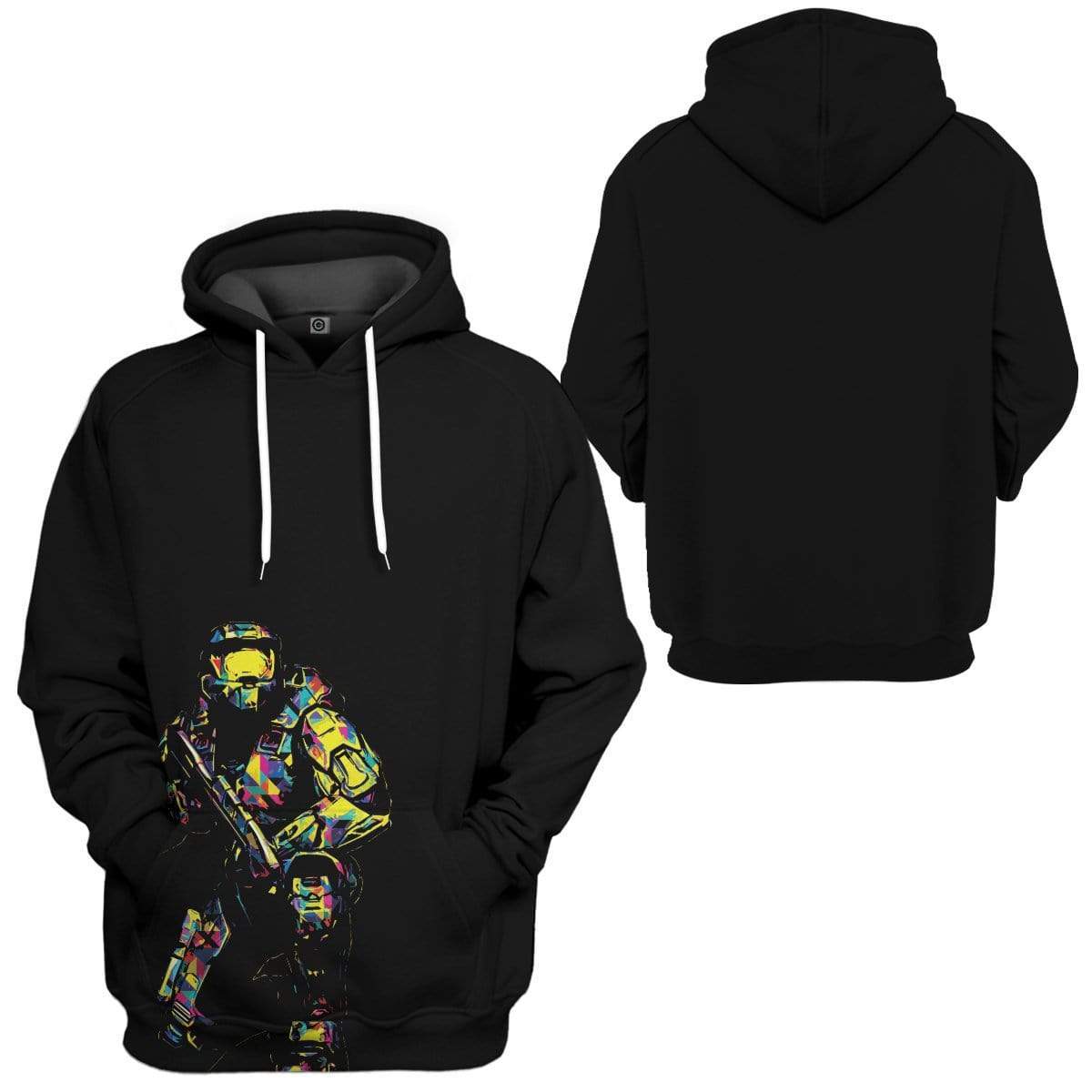 Klothek 3D Abstract Masterchief Halo Infinite Custom Hoodie | Price in USA, Best Quality