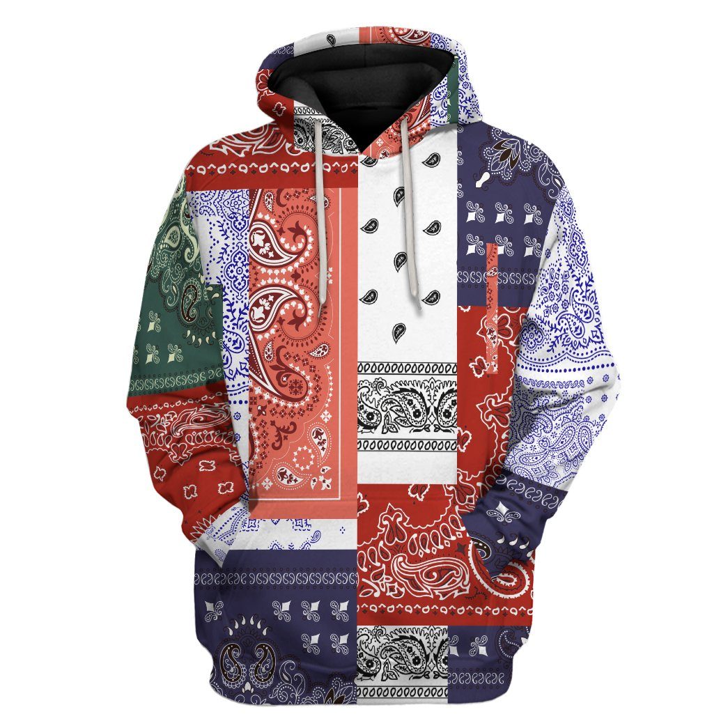 Klothek 3D Bandana Custom Tshirt Hoodie Apparel | Price in USA, Best Quality