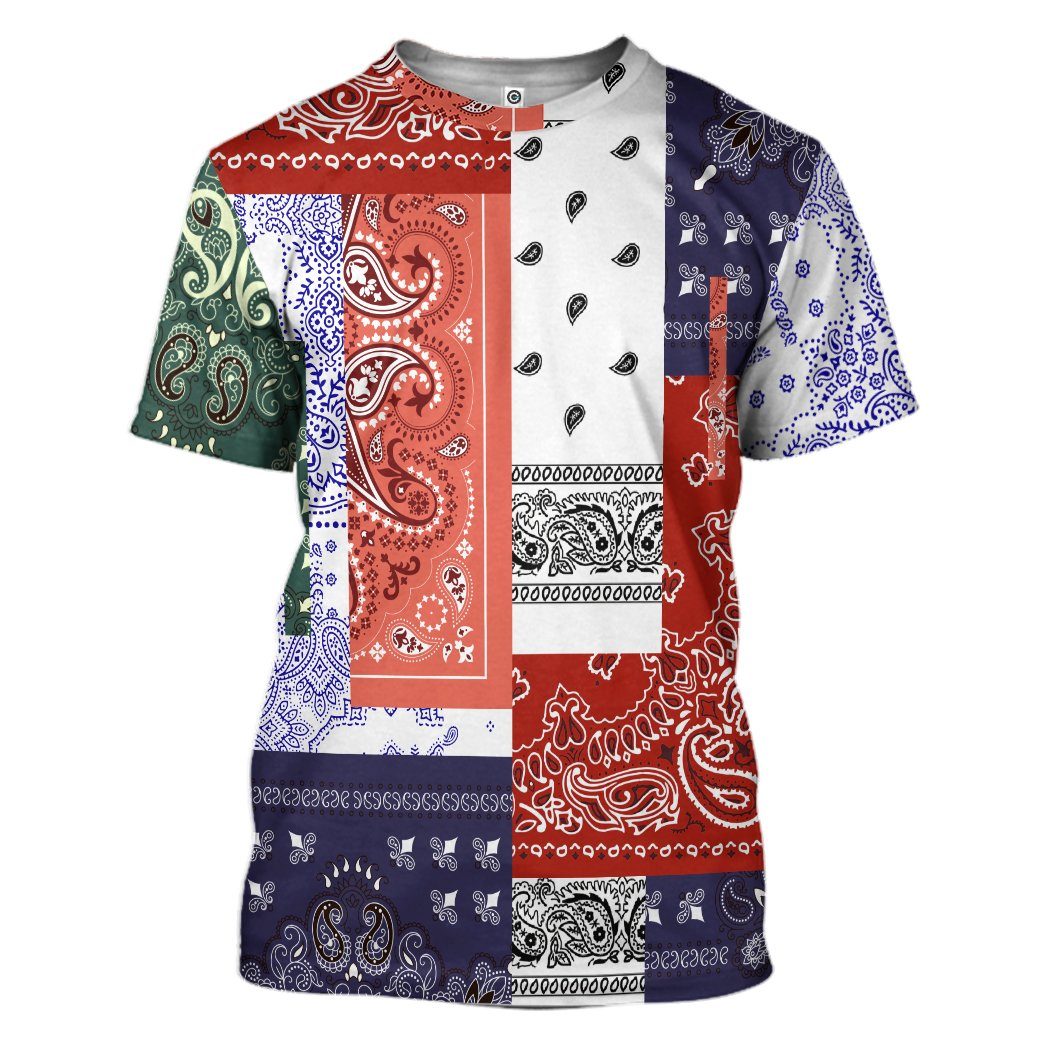 Klothek 3D Bandana Custom Tshirt Hoodie Apparel | Price in USA, Best Quality