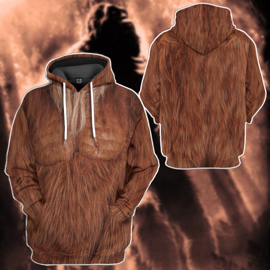 Klothek 3D Bigfoot Costume Tshirt Hoodie Apparel | Price in USA, Best Quality